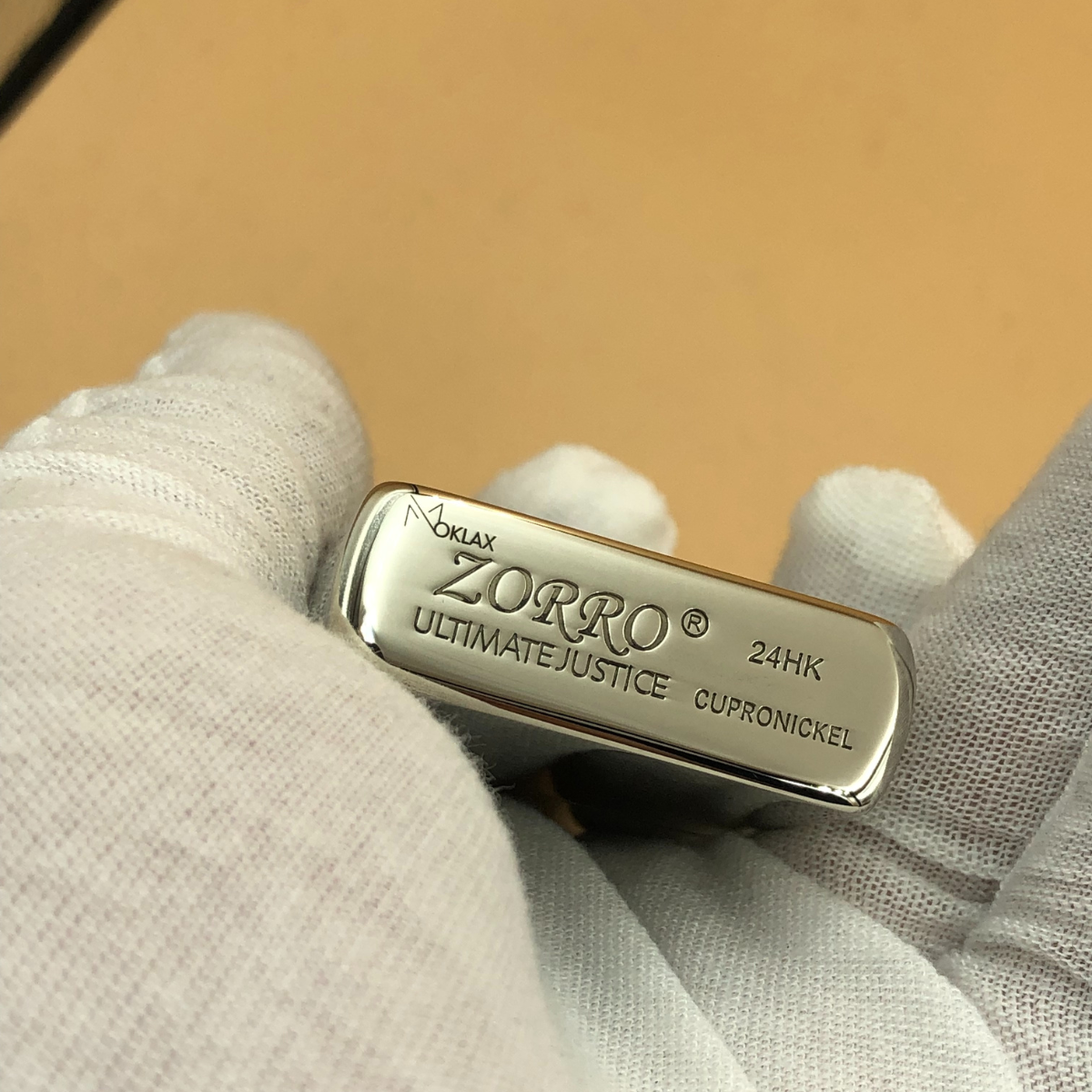 Zorro Cupronickel Engraved Lighter – 5-Side Deep Manga Design (Dandadan)