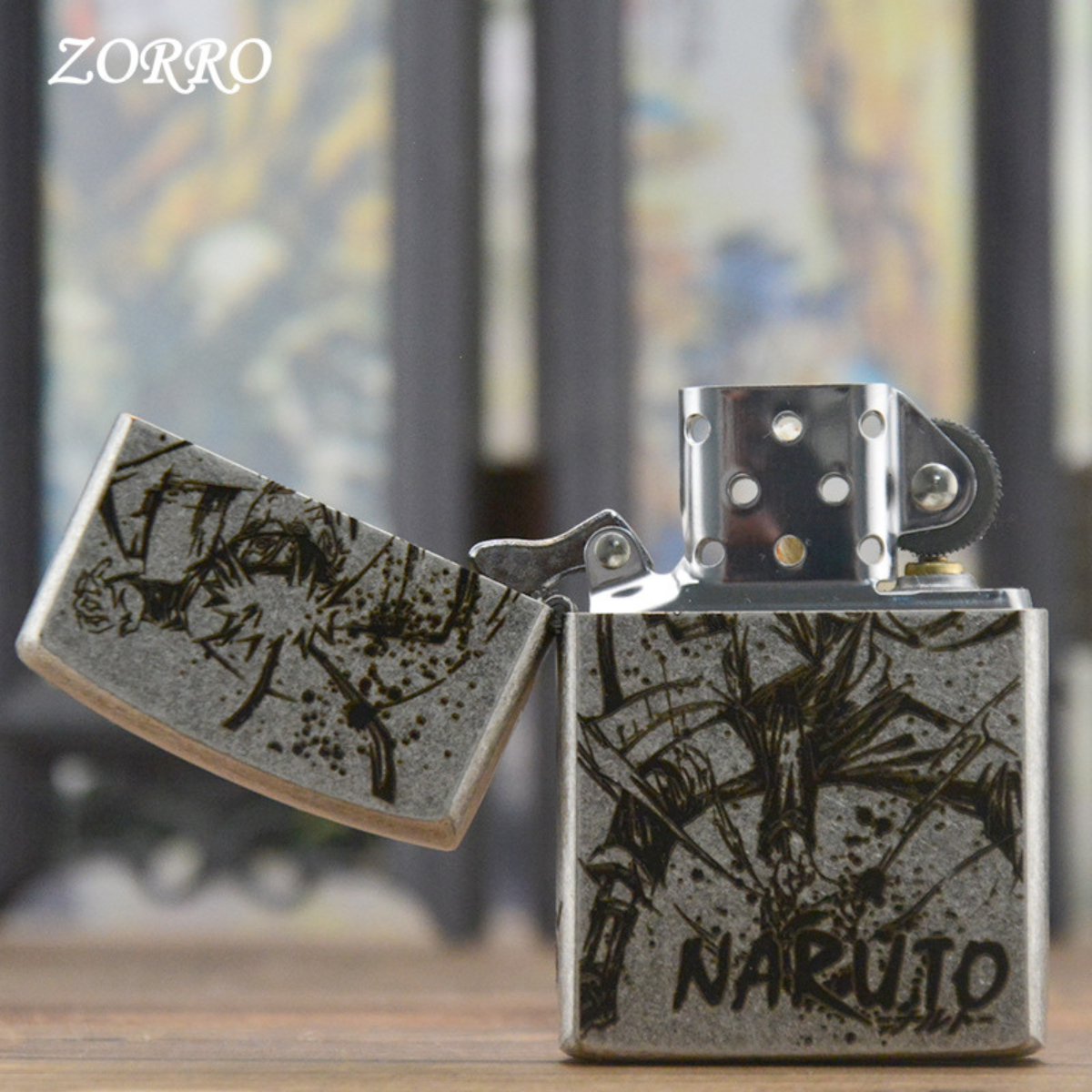 MLX-501A | Collectible Gift Lighter – Zorro