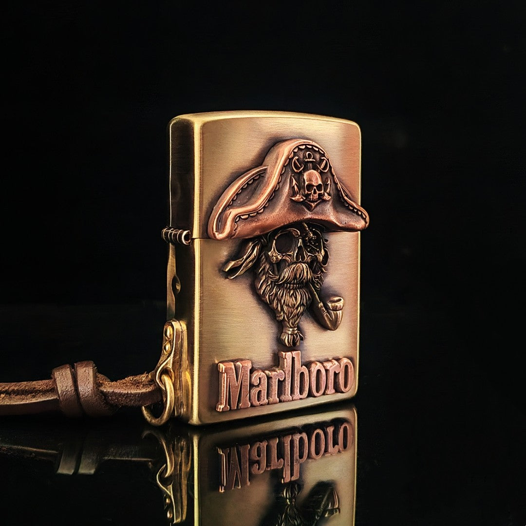 Zippo Pirate Skull & Marlboro