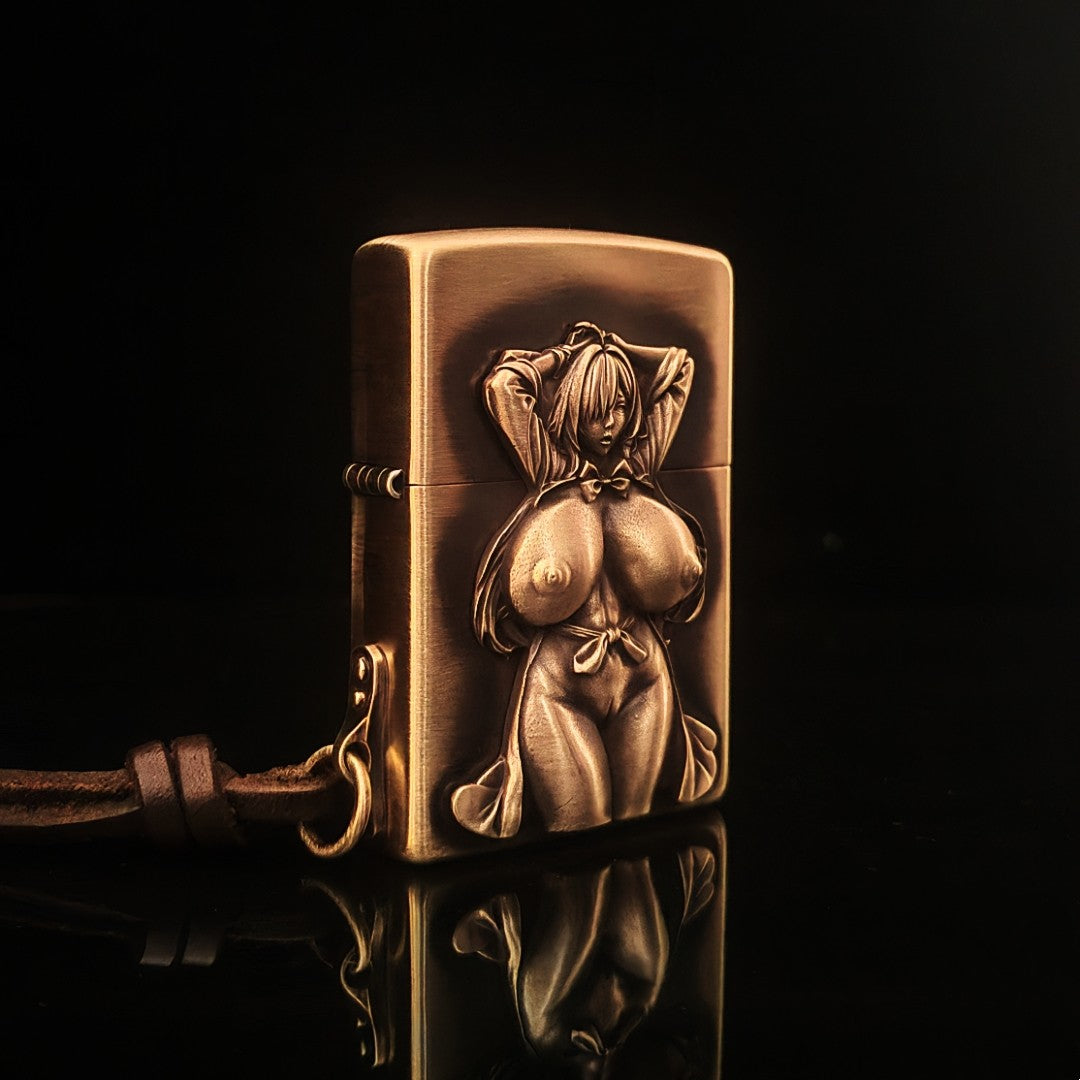 Zippo Art Girl Design