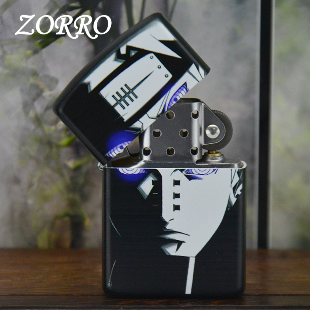 MLX-502A | Collectible Gift Lighter – Zorro