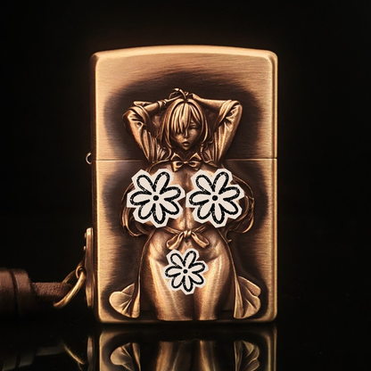 Zippo Art Girl Design