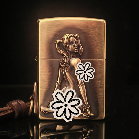 Zippo Girl With Bat
