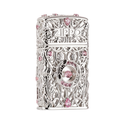 Zippo Filigree Pink Handmade