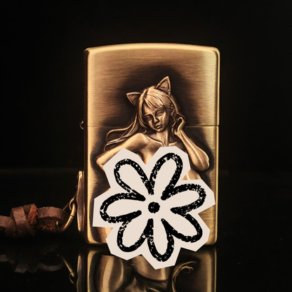 Zippo Cat Girl