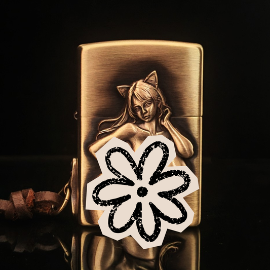 Zippo Cat Girl