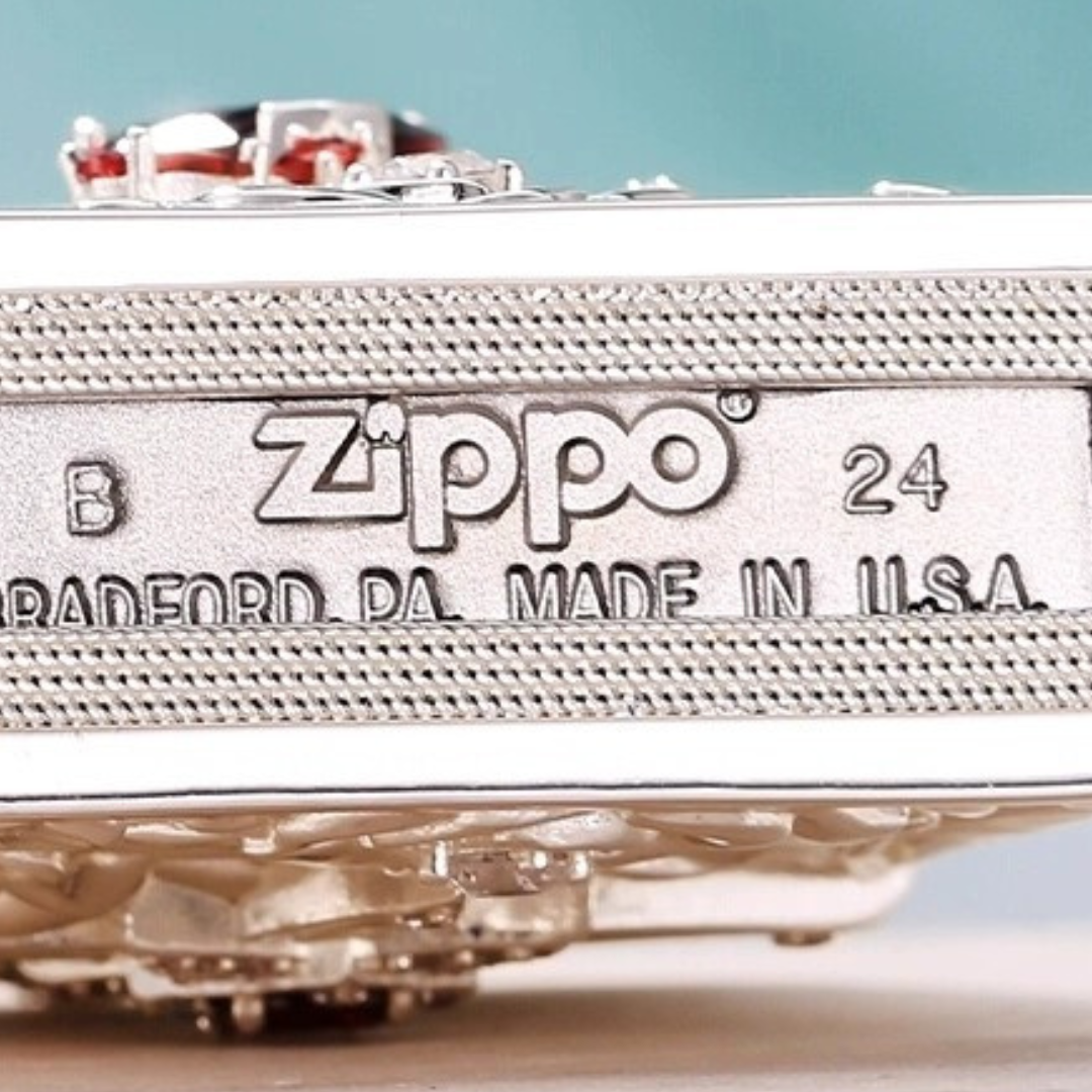 Zippo Gothic Angel Wing Heart