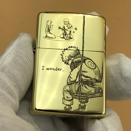 Zippo Naruto Story High Polish Brass Limited 100 PCS