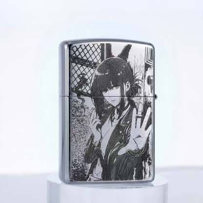 Zippo Smoking Behind The Supermarket