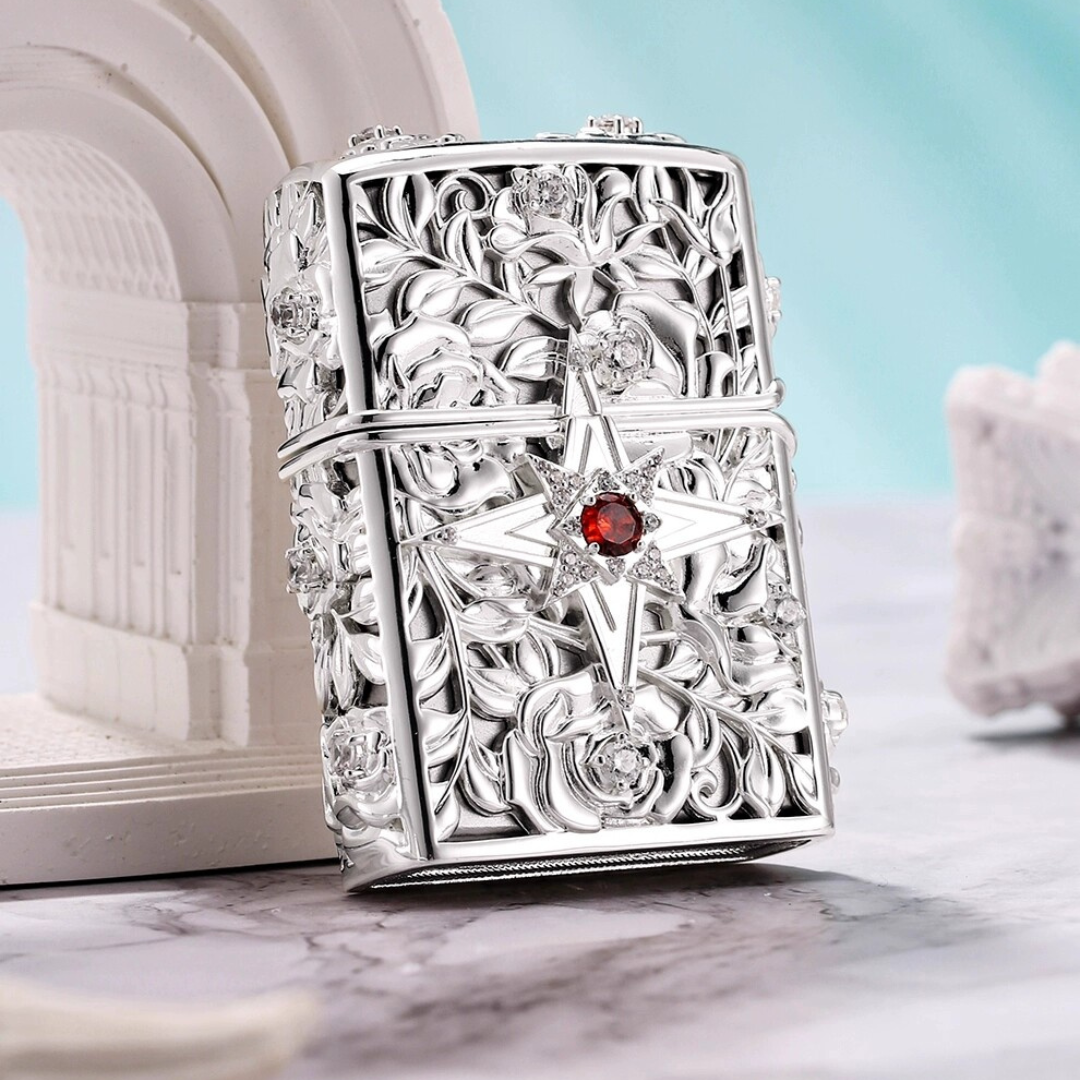 Zippo Gothic Angel Wing Heart
