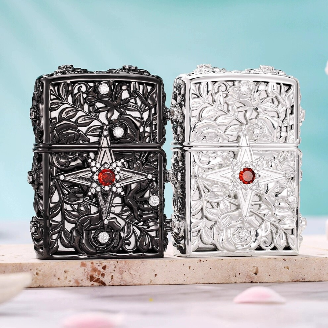 Zippo Gothic Angel Wing Heart
