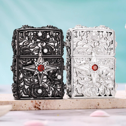 Zippo Gothic Angel Wing Heart