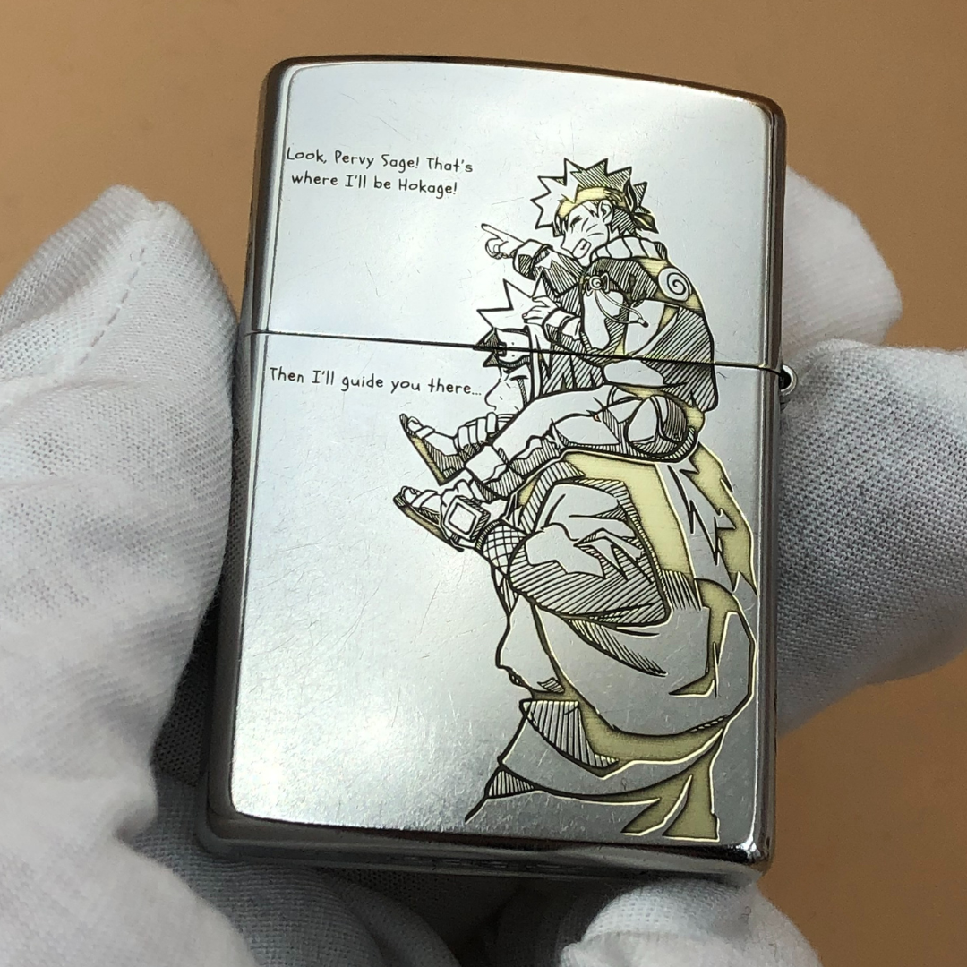 Zippo Naruto Jirayia Street Chrome Limited 100 PCS