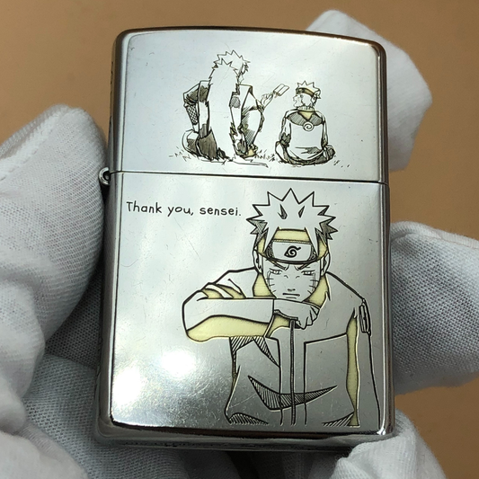 Zippo Naruto Jirayia Street Chrome Limited 100 PCS