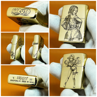 Zippo High Polish Brass Tsunade