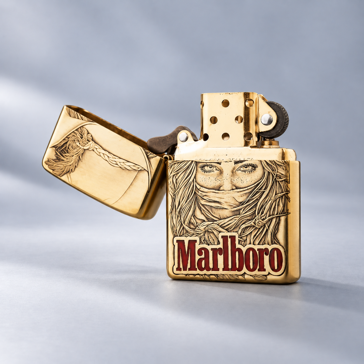 Zippo Marlboro Cowgirl Western