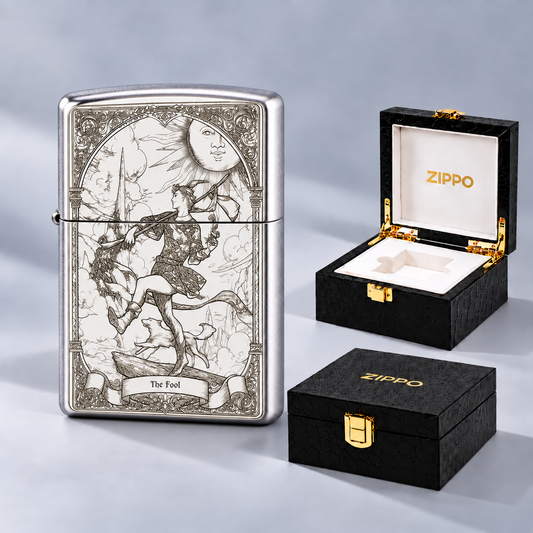 Zippo The Fool Tarot Card