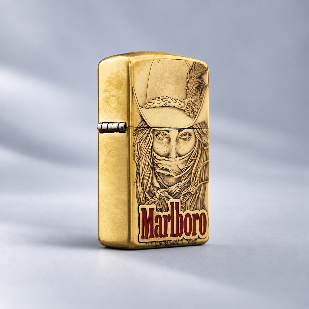Zippo Marlboro Cowgirl Western