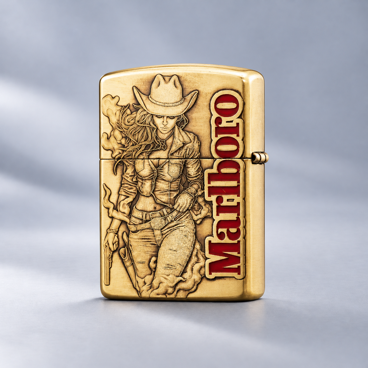 Zippo Marlboro Cowgirl Western