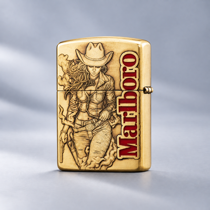 Zippo Marlboro Cowgirl Western