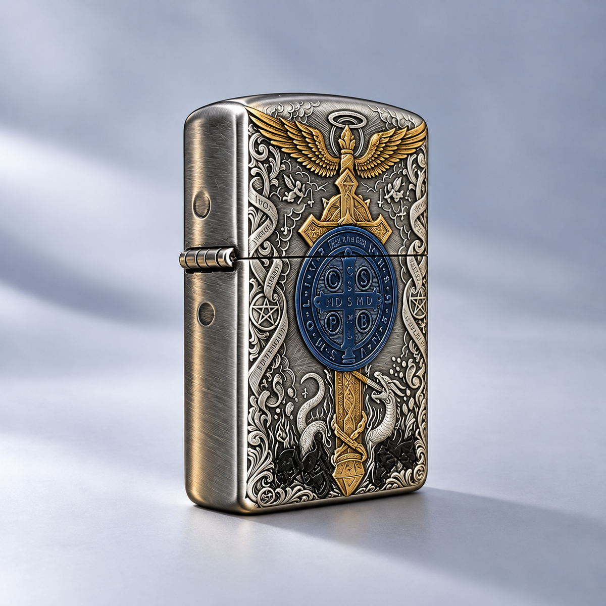 Zippo Archangel Michael vs Demon