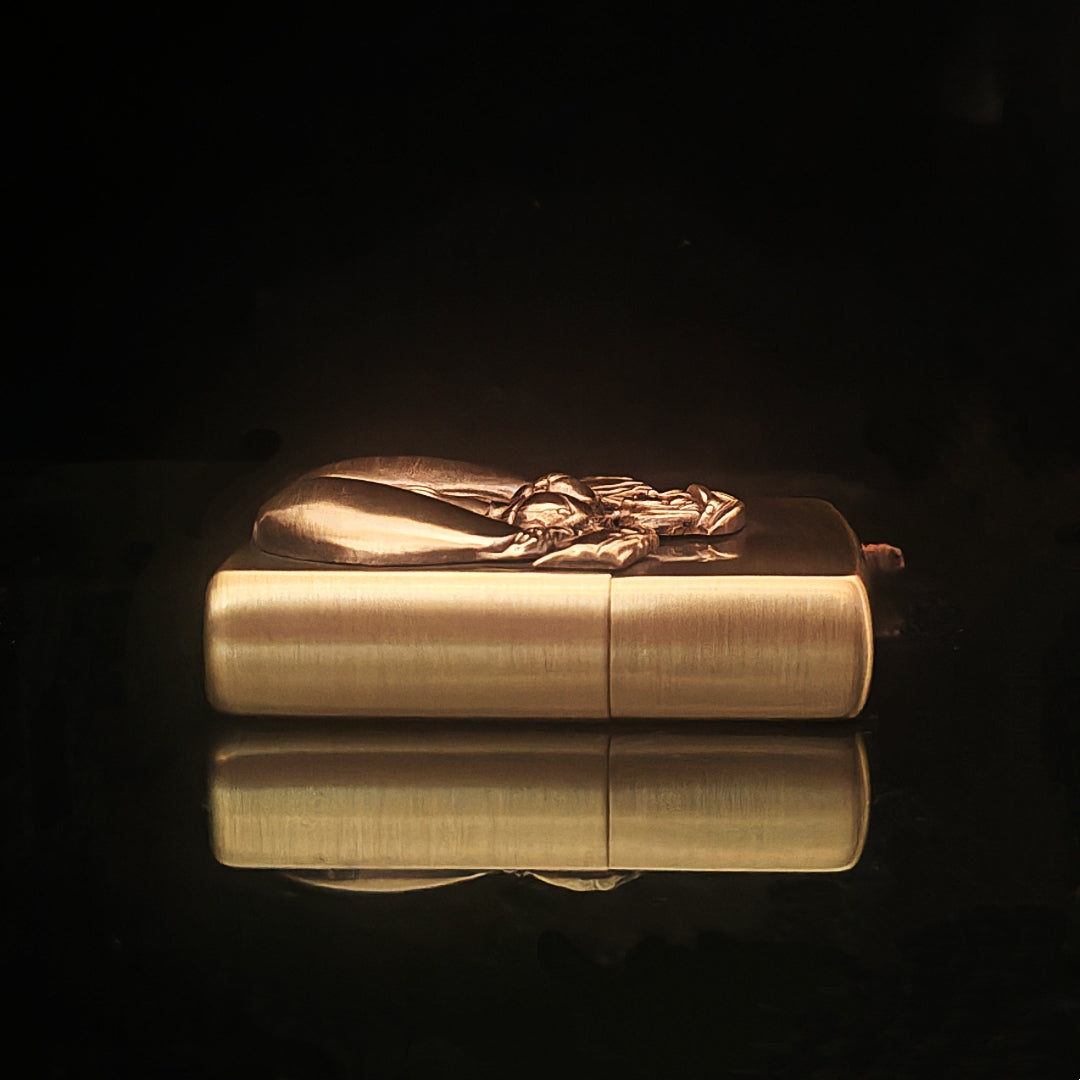 Zippo 3D Welded Military Girl