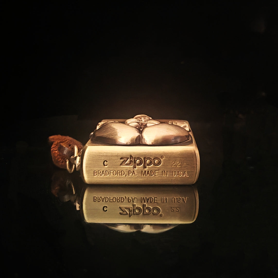 Zippo 3D Welded Military Girl