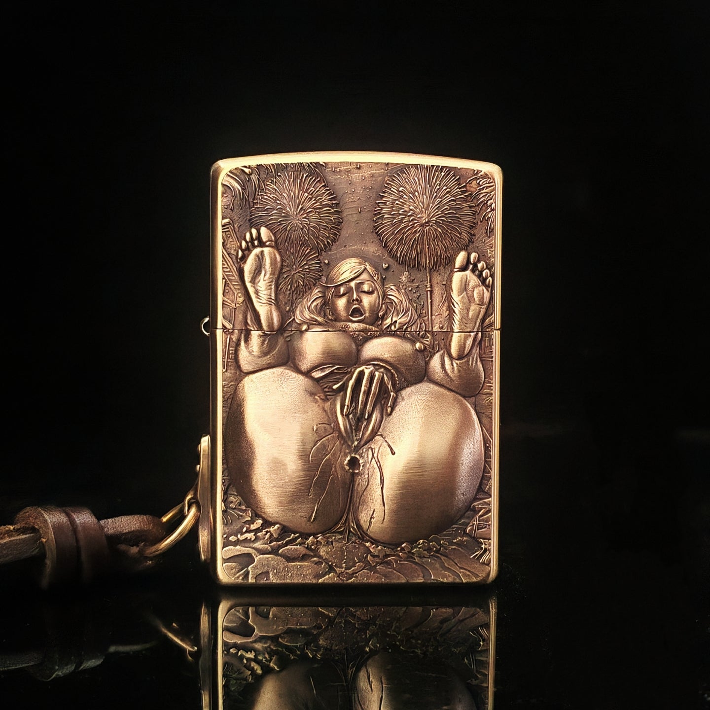 Zippo Lying Girl