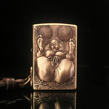 Zippo Lying Girl