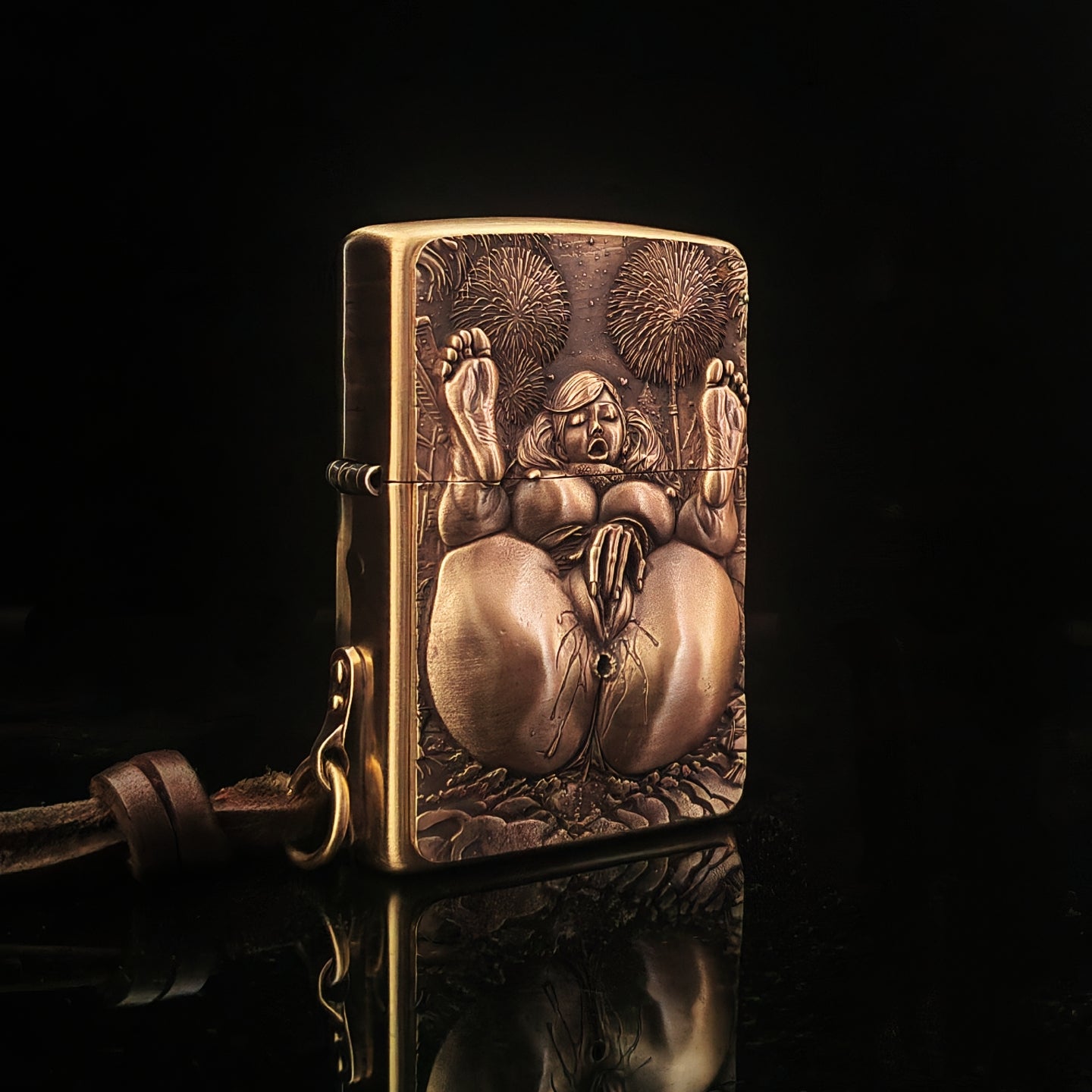 Zippo Lying Girl