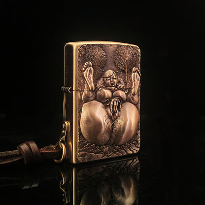Zippo Lying Girl