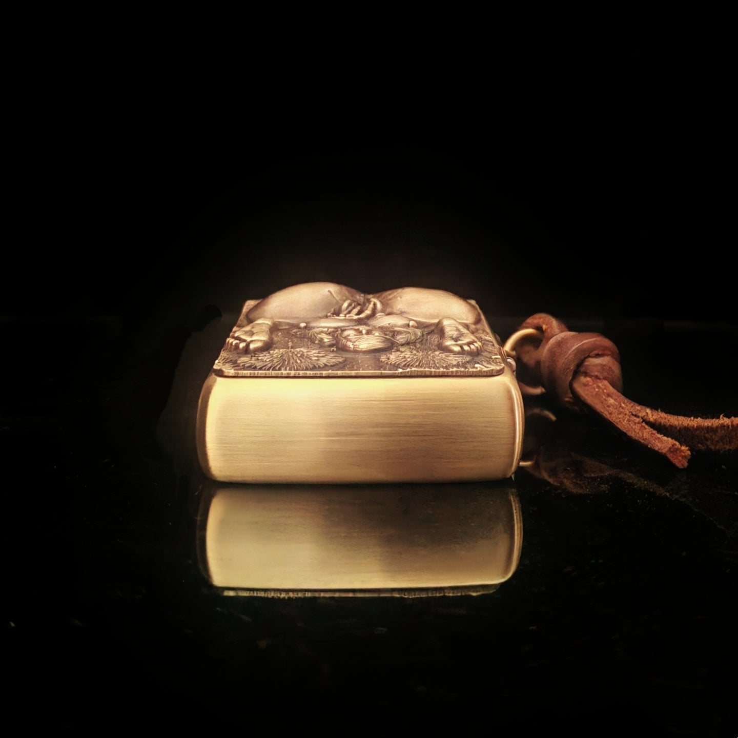 Zippo Lying Girl