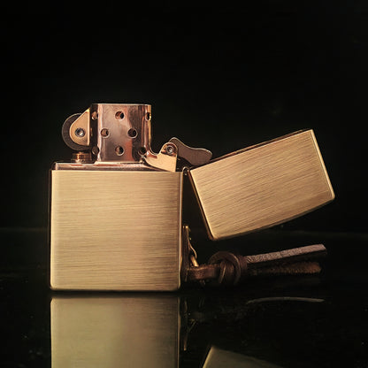 Zippo Girl Against the Wall