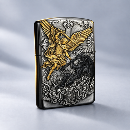 Zippo Archangel Michael vs Demon