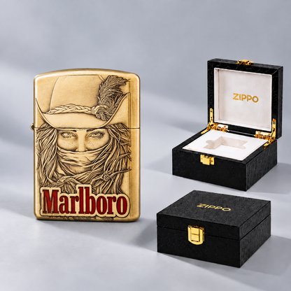 Zippo Marlboro Cowgirl Western
