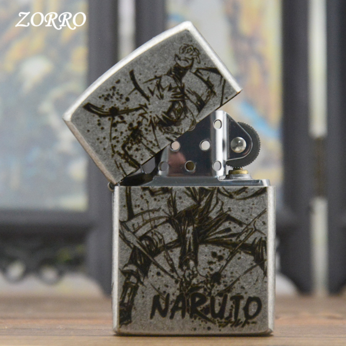 MLX-501A | Collectible Gift Lighter – Zorro