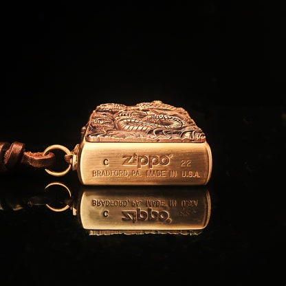 Zippo Skull & Snake