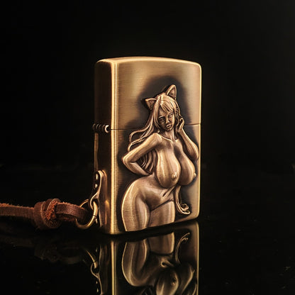 Zippo Cat Girl