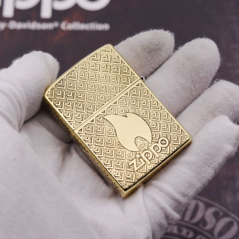 Zippo Geometric Pattern