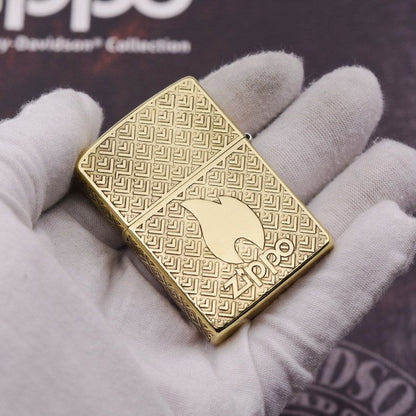 Zippo Geometric Pattern