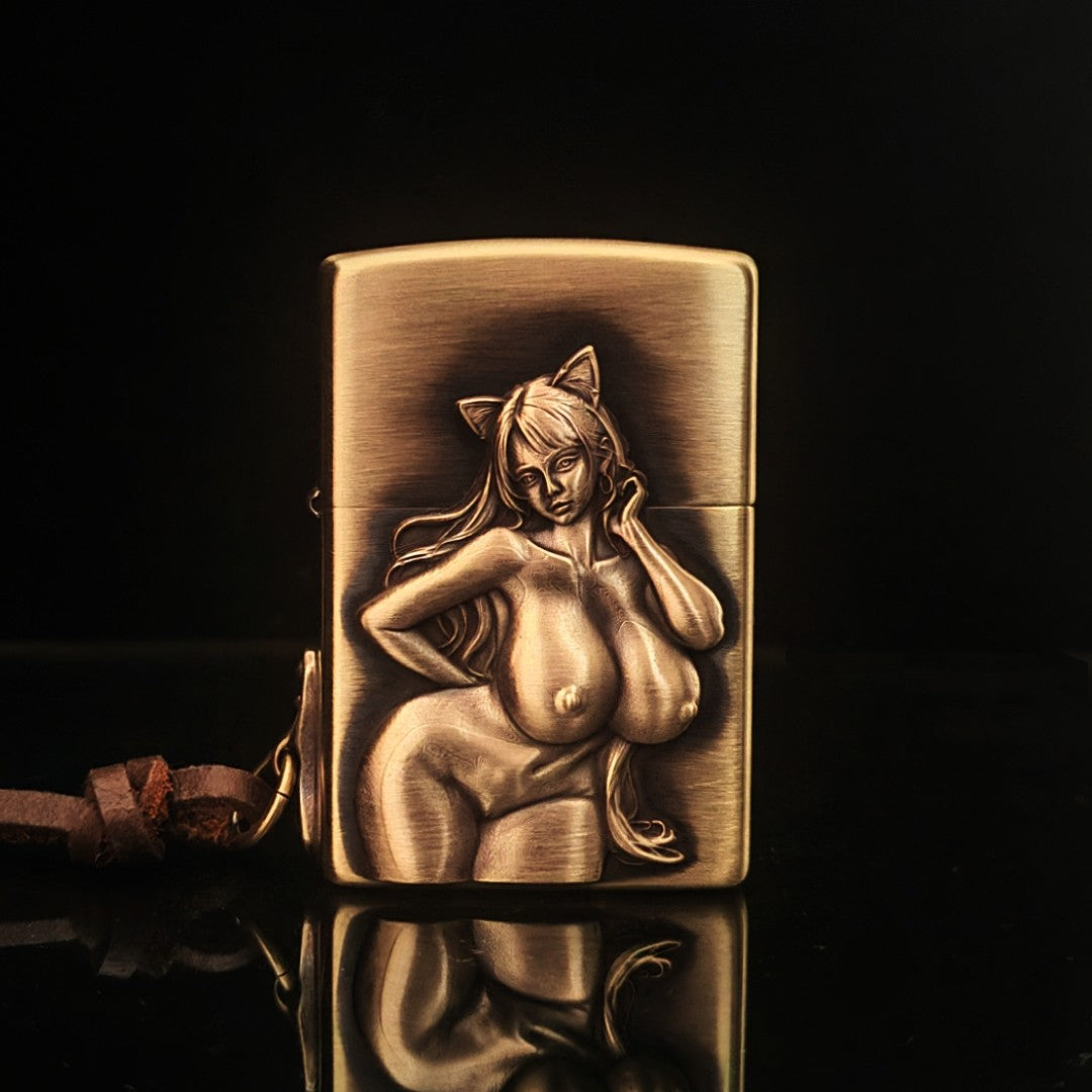Zippo Cat Girl