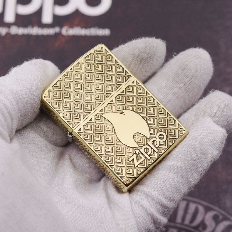 Zippo Geometric Pattern