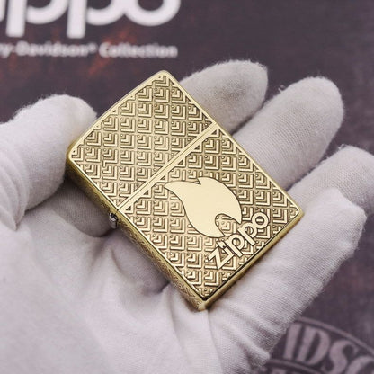 Zippo Geometric Pattern