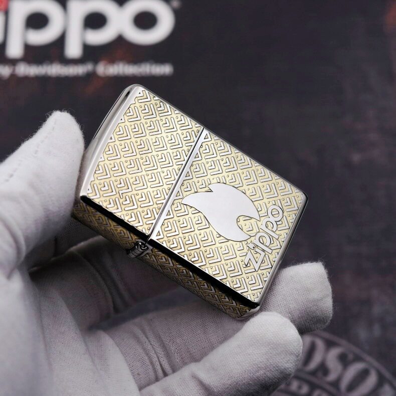 Zippo Geometric Pattern