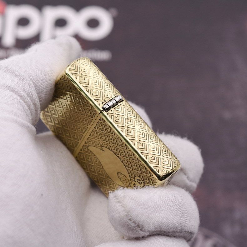 Zippo Geometric Pattern