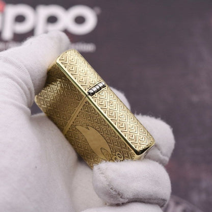 Zippo Geometric Pattern