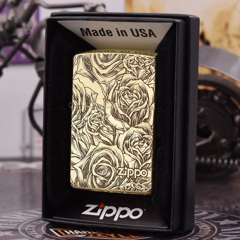 Zippo Rose Floral