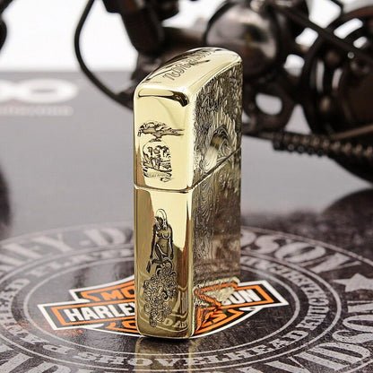 Zippo Floral Tattoo Girl