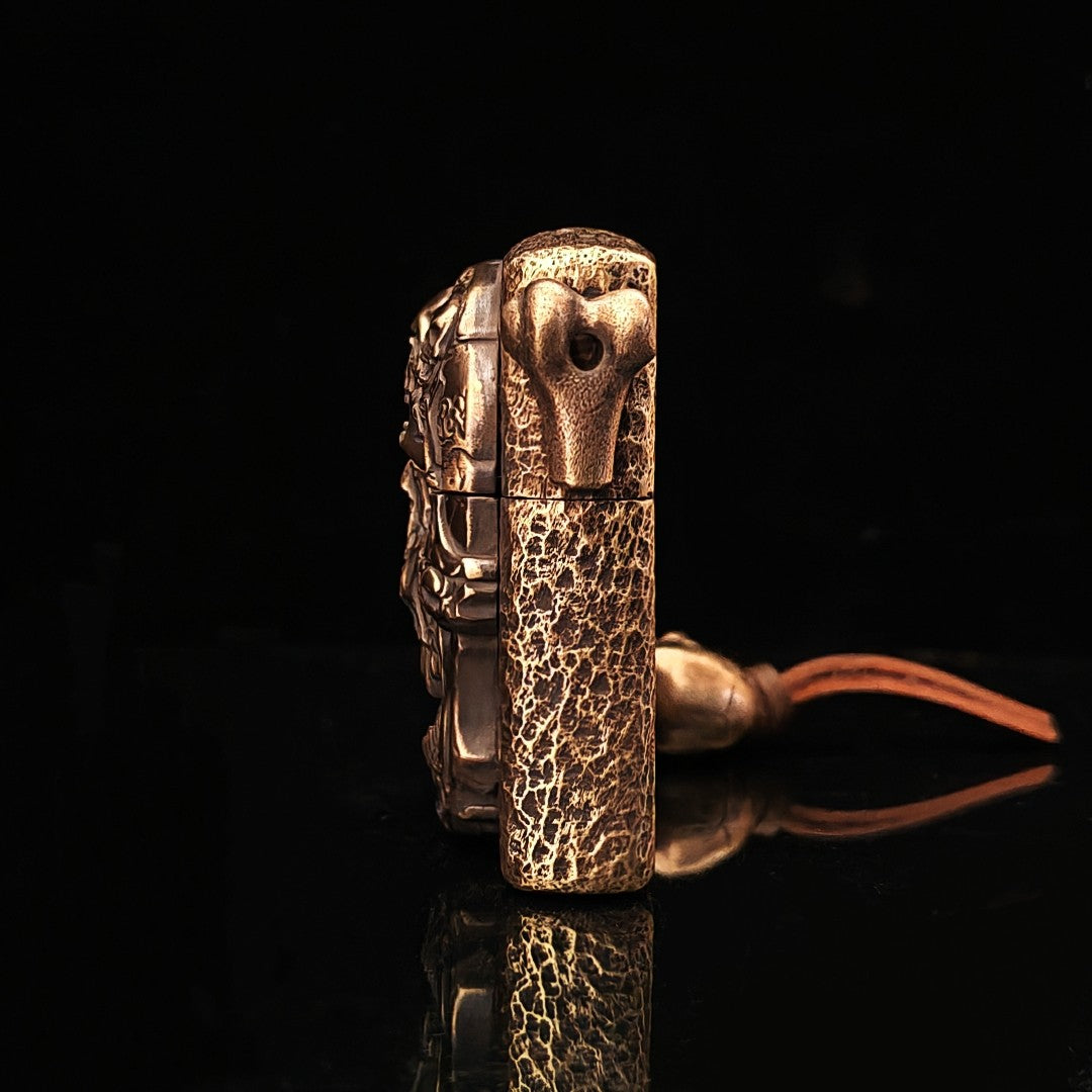 Handmade Zippo Skull