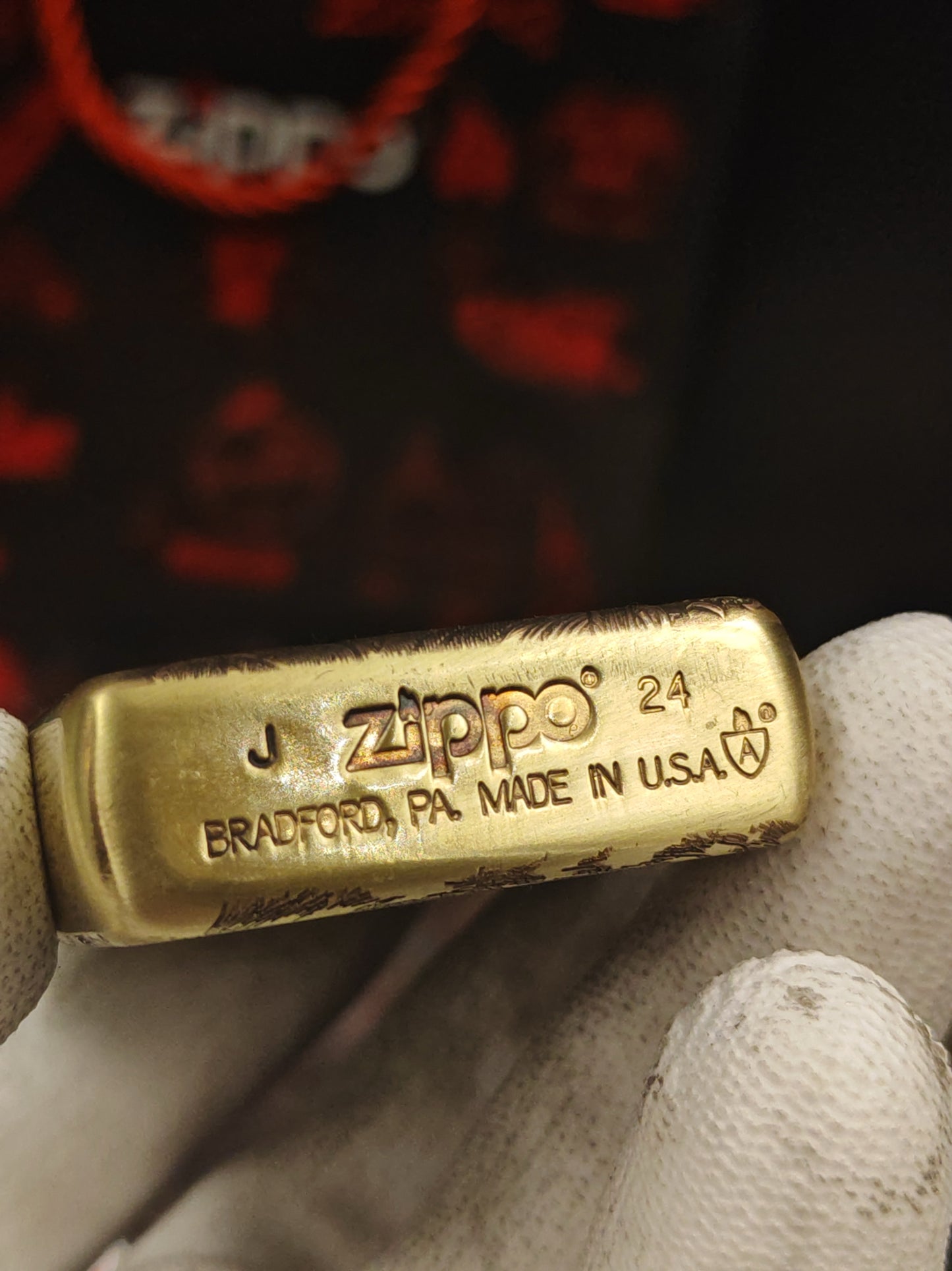 Berserk Zippo Armor – Deep Engraved Brass Lighter